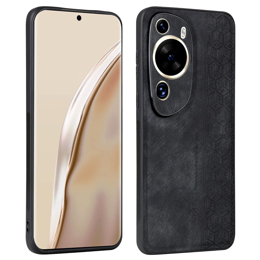 AZNS mobilskal för Huawei P60 Art, mobilskal med tryckt design i PU-läder + TPU-fodral