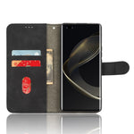 For Huawei nova 11 Pro / nova 11 Ultra Skin-touch PU Leather Phone Cover Wallet Stand Cell Phone Case