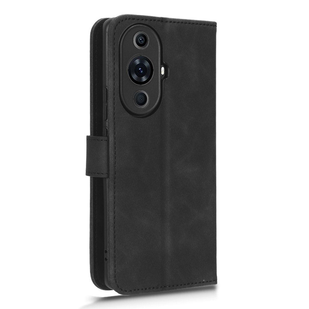 For Huawei nova 11 Pro / nova 11 Ultra Skin-touch PU Leather Phone Cover Wallet Stand Cell Phone Case