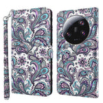 For Xiaomi 13 Ultra 3D Pattern Printing Leather Phone Case Wallet Stand Cover with Strap