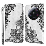 For Xiaomi 13 Ultra 3D Pattern Printing Leather Phone Case Wallet Stand Cover with Strap