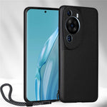 VILI TC-serien för Huawei P60 Art fallsäkert mobilskal texturerat PU-läderbelagt TPU-bakstycke