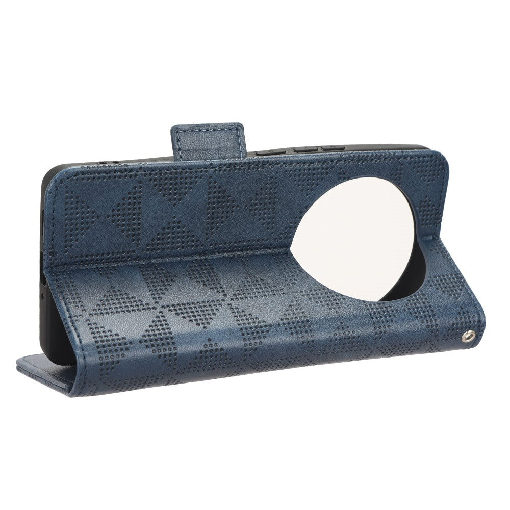 For Xiaomi 13 Ultra Phone Wallet Case PU Leather Imprinted Triangle Stand Cover