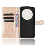 For Xiaomi 13 Ultra Phone Wallet Case PU Leather Stand Dot Pattern Imprinted Phone Cover
