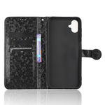 For Samsung Galaxy F14 5G Stand Wallet Phone Case PU Leather Dot Pattern Imprinted Smartphone Cover