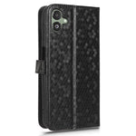 For Samsung Galaxy F14 5G Stand Wallet Phone Case PU Leather Dot Pattern Imprinted Smartphone Cover