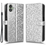 For Samsung Galaxy F14 5G Stand Wallet Phone Case PU Leather Dot Pattern Imprinted Smartphone Cover