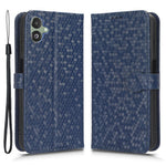 For Samsung Galaxy F14 5G Stand Wallet Phone Case PU Leather Dot Pattern Imprinted Smartphone Cover