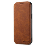 SUTENI J06 Wallet Phone Case for iPhone 14 Plus , Magnetic PU Leather Stand Cover Compatible with MagSafe Charger