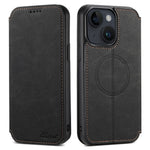 SUTENI J06 Wallet Phone Case for iPhone 14 Plus , Magnetic PU Leather Stand Cover Compatible with MagSafe Charger