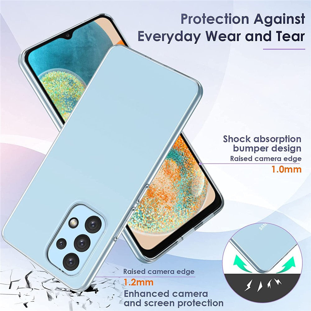 For Samsung Galaxy A23 5G (Global Version) / A23 4G Phone Case Anti-fingerprint Soft TPU Phone Cover