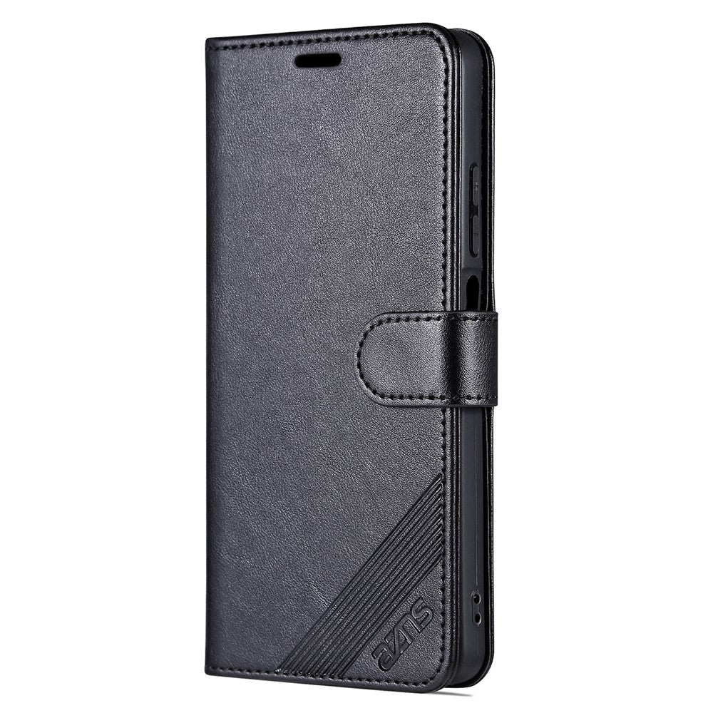AZNS For Xiaomi Redmi Note 12 Turbo / Poco F5 5G Mobile Phone Case TPU+PU Leather Phone Cover Wallet Phone Shell