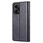 AZNS For Xiaomi Redmi Note 12 Turbo / Poco F5 5G Mobile Phone Case TPU+PU Leather Phone Cover Wallet Phone Shell