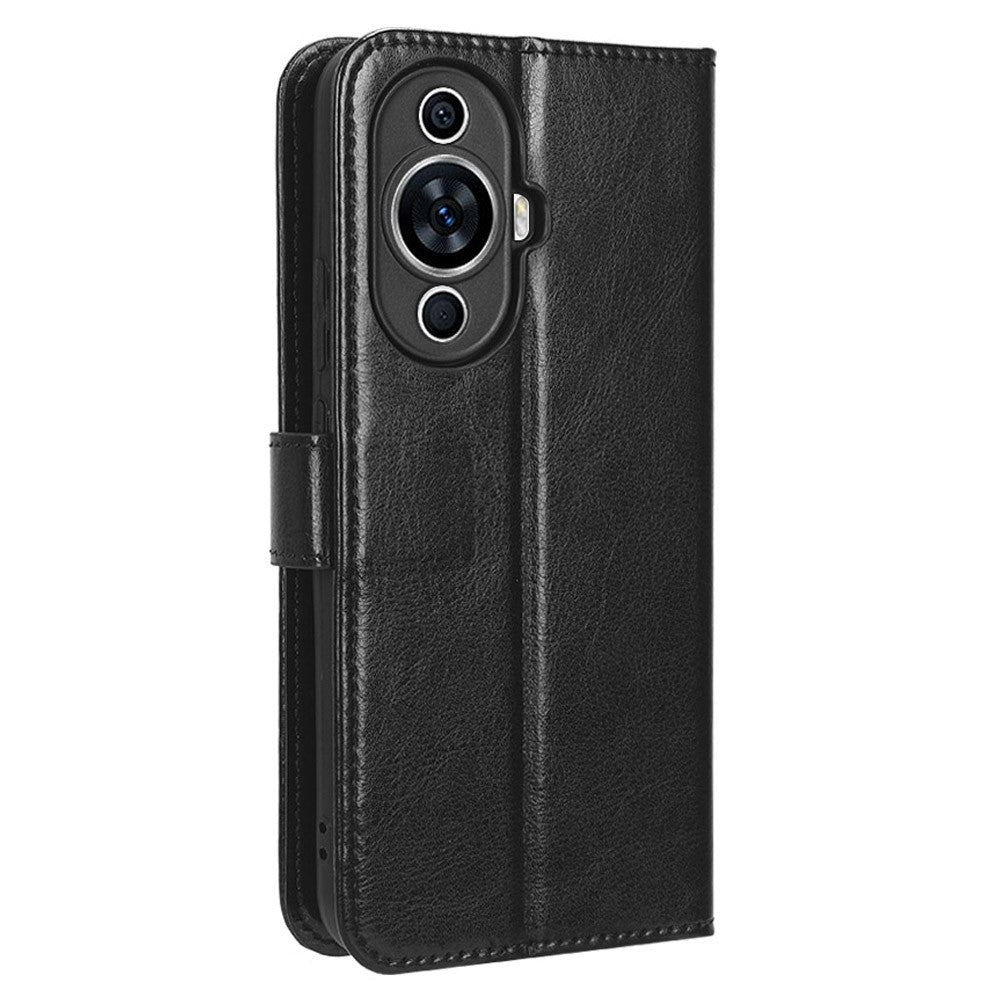 For Huawei nova 11 / nova 12s 4G / nova 12 Lite 4G Wallet Phone Case PU Leather+TPU Crazy Horse Texture Phone Cover with Stand Function