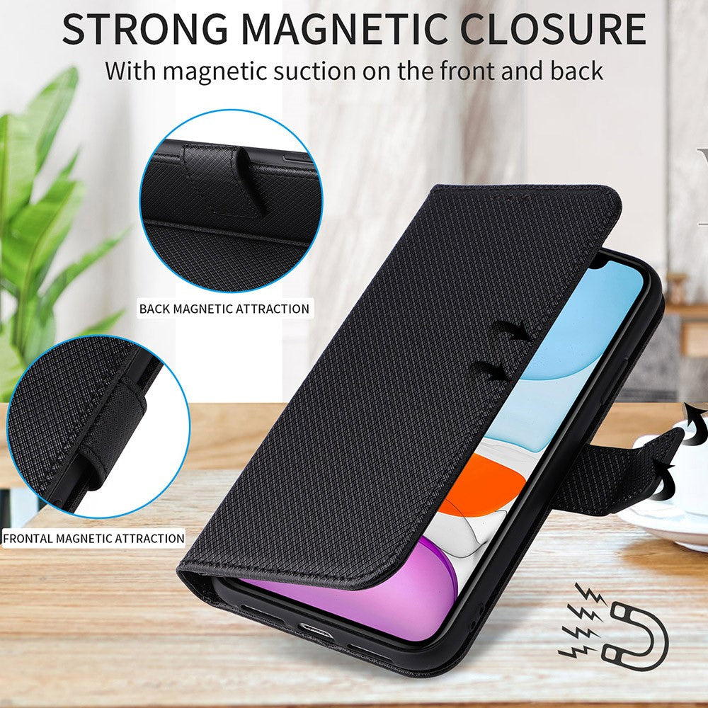 For Huawei nova 11 Pro / nova 11 Ultra Phone Case PU Leather Diamond Texture Stand Wallet Phone Cover