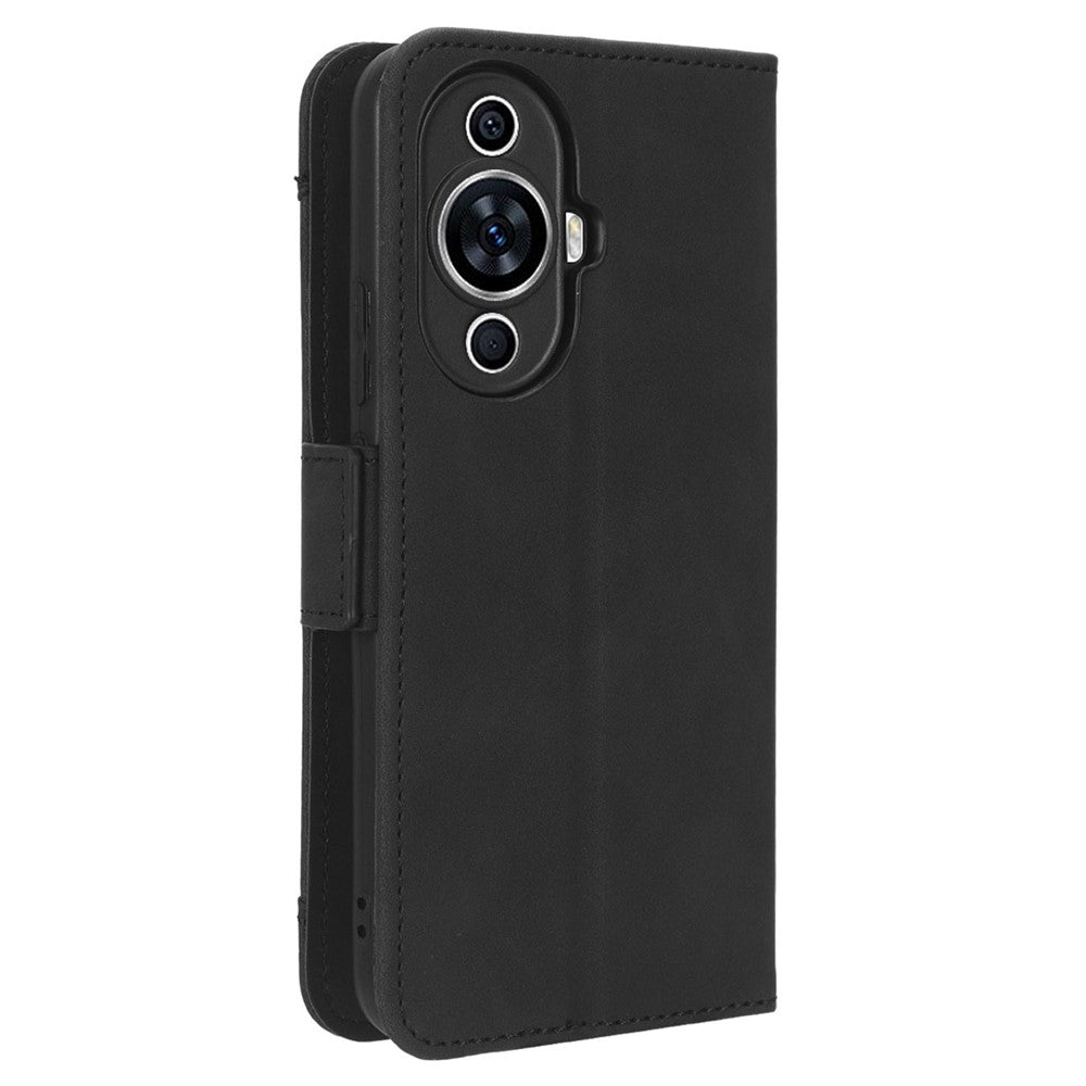 Huawei Nova 11 Pro / Nova 11 Ultra PU-läder plånboksfodral med stativ och flera kortplatser