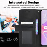 For Huawei nova Y91 4G / Enjoy 60X Multiple Card Slots Phone Cover Wallet PU Leather Phone Stand Case
