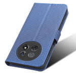 For Huawei nova Y91 4G / Enjoy 60X Wallet Phone Case PU Leather Diamond Texture Phone Stand Cover