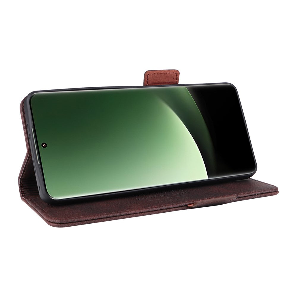For Xiaomi 13 Ultra PU Leather Flip Folio Case Hardware Decor Wallet Stand Phone Cover