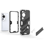For Huawei P60 Art PC + TPU Defender Phone Case Kickstand Shockproof Cover