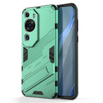 For Huawei P60 Art PC + TPU Defender Phone Case Kickstand Shockproof Cover