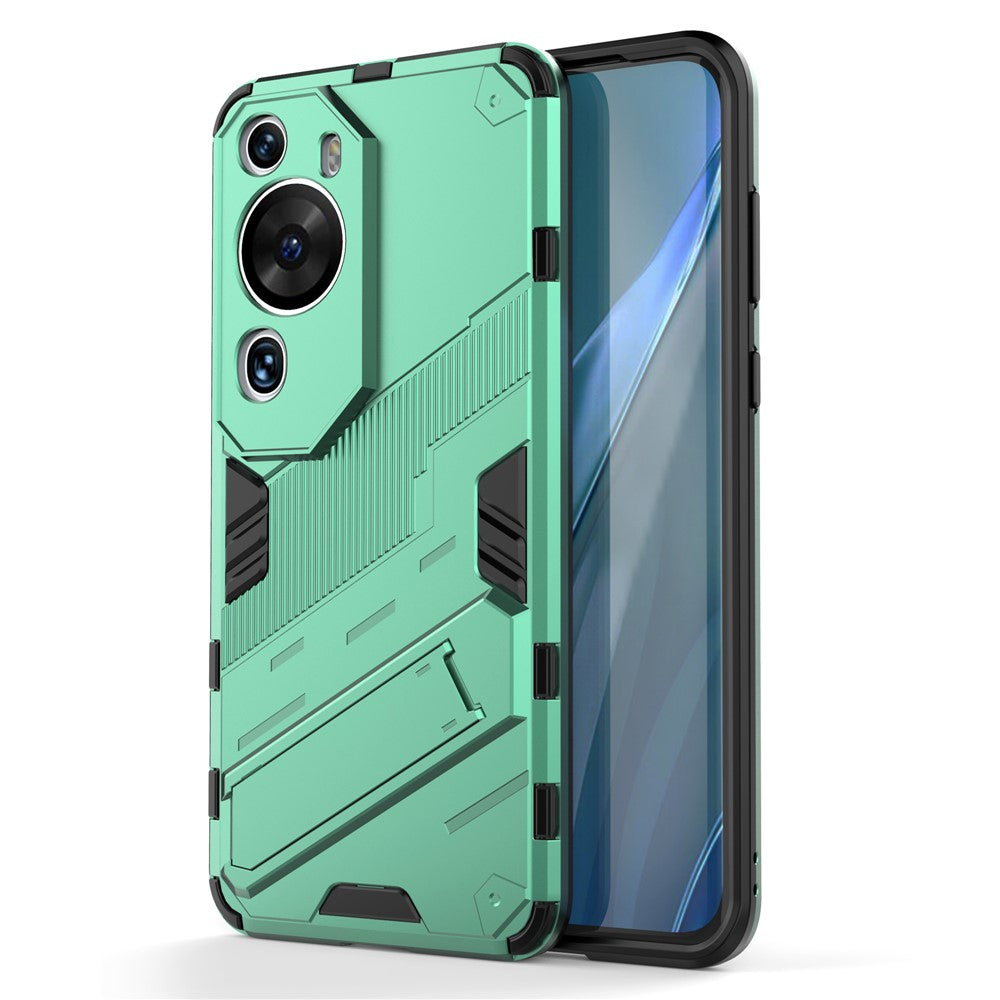 For Huawei P60 Art PC + TPU Defender Phone Case Kickstand Shockproof Cover