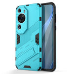 For Huawei P60 Art PC + TPU Defender Phone Case Kickstand Shockproof Cover