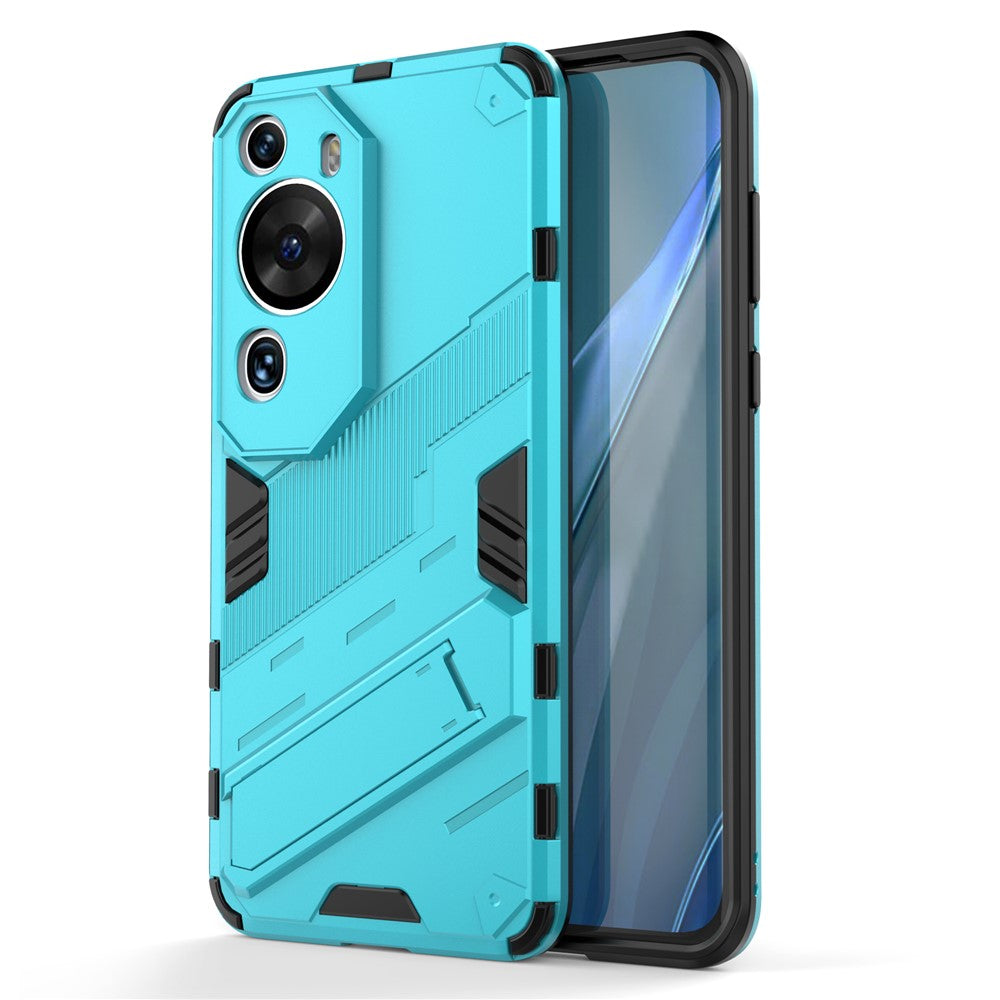 For Huawei P60 Art PC + TPU Defender Phone Case Kickstand Shockproof Cover