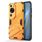 For Huawei P60 Art PC + TPU Defender Phone Case Kickstand Shockproof Cover