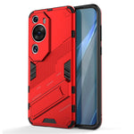 For Huawei P60 Art PC + TPU Defender Phone Case Kickstand Shockproof Cover