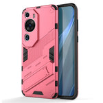 For Huawei P60 Art PC + TPU Defender Phone Case Kickstand Shockproof Cover
