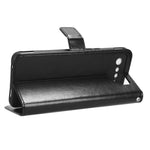 Standcover til Asus ROG Phone 7 5G Ridsefast Crazy Horse Tekstur Pung PU Læder Telefoncover