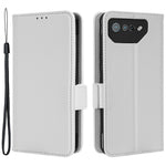 For Asus ROG Phone 7 5G Flip Stand Phone Shell PU Leather Wallet Anti-drop Case Litchi Texture Phone Cover