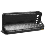 For Asus ROG Phone 7 5G Cell Phone Case Imprinted Rhombus PU Leather Wallet Stand Flip Cover