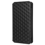 For Asus ROG Phone 7 5G Cell Phone Case Imprinted Rhombus PU Leather Wallet Stand Flip Cover