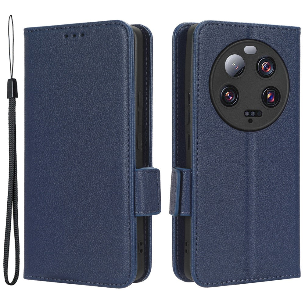 For Xiaomi 13 Ultra Anti-drop Phone Case Litchi Texture Stand PU Leather Wallet Phone Flip Cover