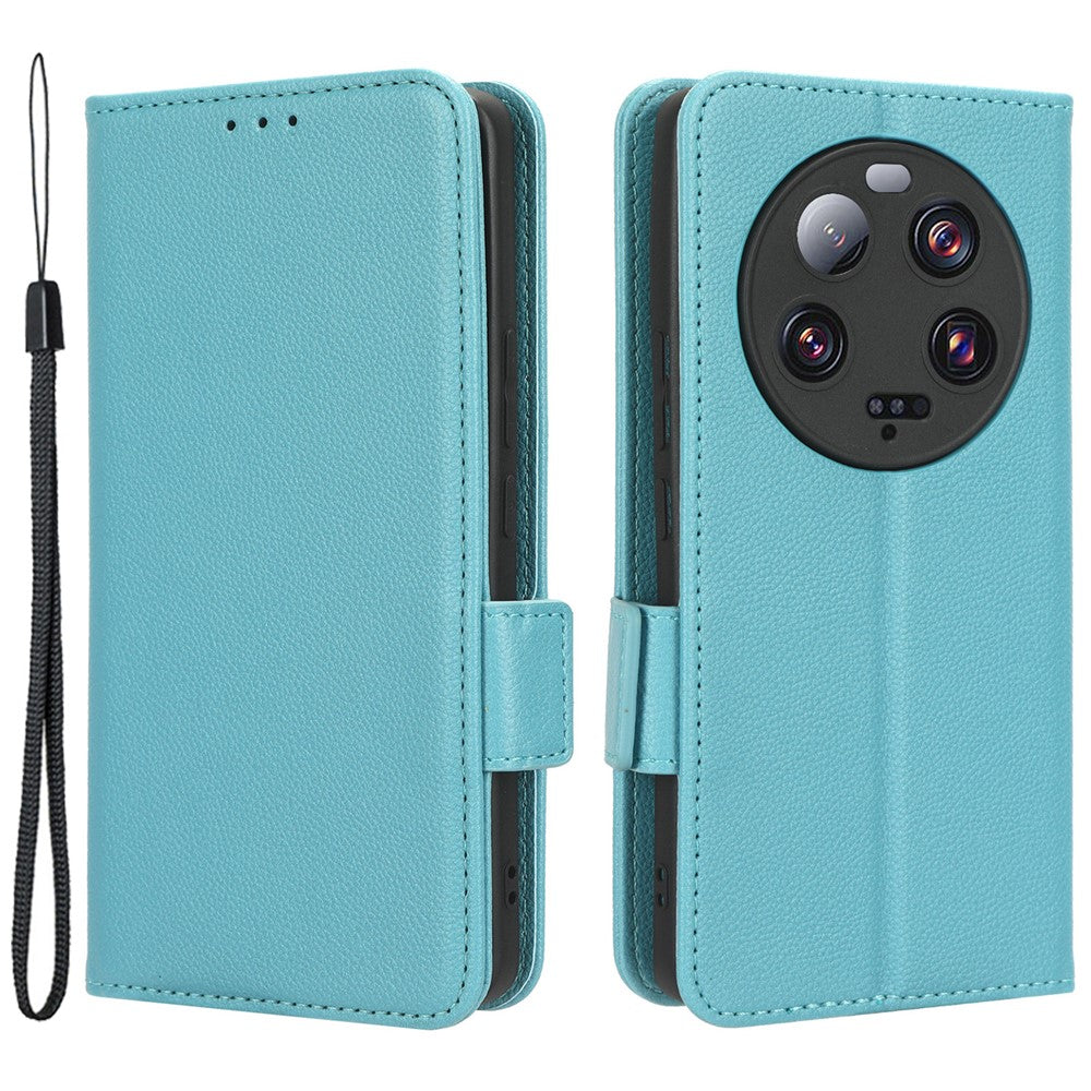 For Xiaomi 13 Ultra Anti-drop Phone Case Litchi Texture Stand PU Leather Wallet Phone Flip Cover