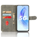 For Honor 90 Lite 5G / X50i 5G RFID Blocking PU Leather Case Cell Phone Wallet Stand Cover with Strap