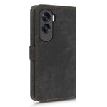 For Honor 90 Lite 5G / X50i 5G RFID Blocking PU Leather Case Cell Phone Wallet Stand Cover with Strap