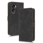 For Honor 90 Lite 5G / X50i 5G RFID Blocking PU Leather Case Cell Phone Wallet Stand Cover with Strap