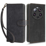 For Xiaomi 13 Ultra Wallet Stand Phone Cover RFID Blocking Leather Phone Case with Strap