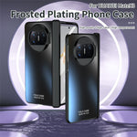 For Huawei Mate X3 5G Magnetic Phone Cover Hidden Kickstand PC Protective Case with Glass Screen Protector