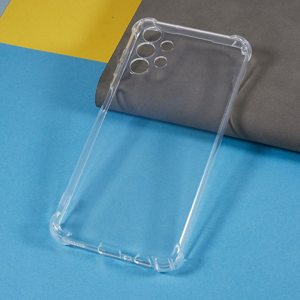For Samsung Galaxy A13 4G Shockproof Corner Phone Case Flexible TPU Clear Phone Cover