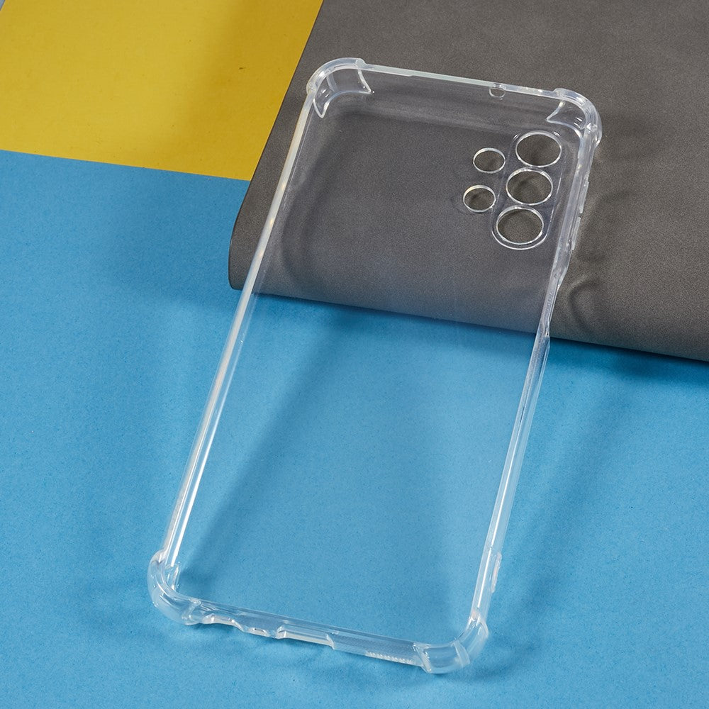 For Samsung Galaxy A13 4G Shockproof Corner Phone Case Flexible TPU Clear Phone Cover