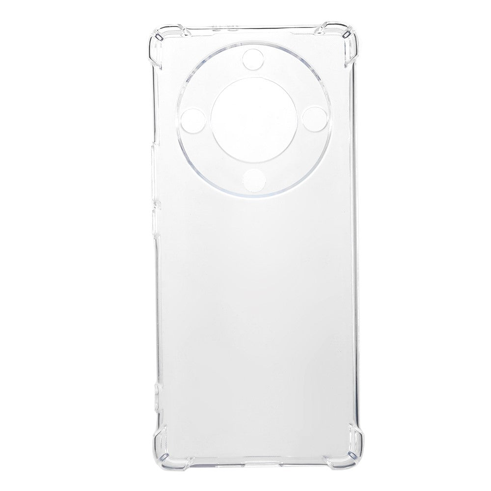 Soft TPU Phone Case for Honor Magic5 Lite 5G / X9a 5G , Reinforced Corner Drop-proof Transparent Cover