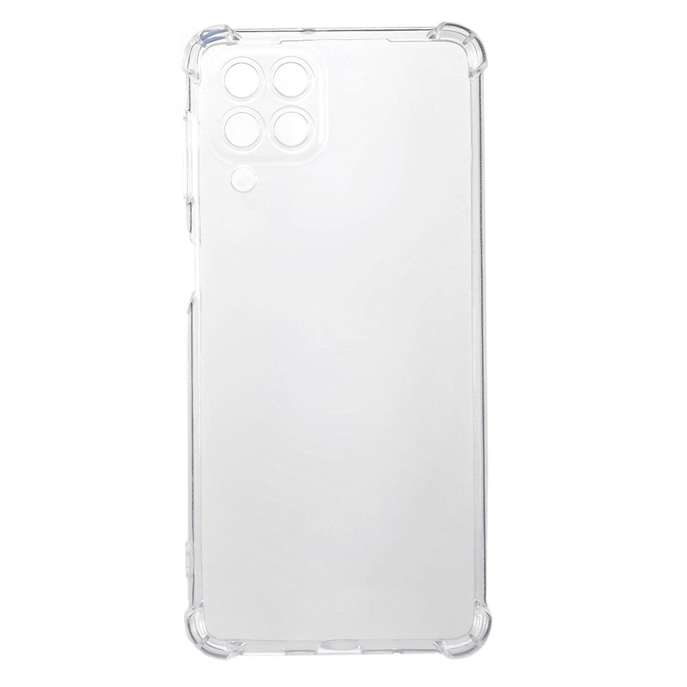 For Samsung Galaxy M53 5G Transparent Phone Case Reinforced Corner Anti-drop TPU Cover