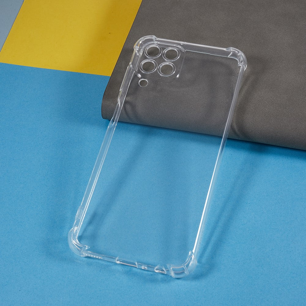 Til Samsung Galaxy M33 5G (Global Version) Anti-drop Telefoncover Blødt TPU Gennemsigtigt Telefonetui