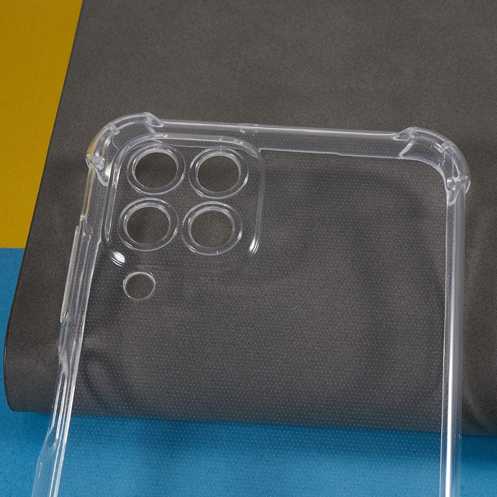 Til Samsung Galaxy M33 5G (Global Version) Anti-drop Telefoncover Blødt TPU Gennemsigtigt Telefonetui