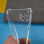 Til Samsung Galaxy M33 5G (Global Version) Anti-drop Telefoncover Blødt TPU Gennemsigtigt Telefonetui