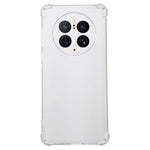 Huawei Mate 50 Pro 4G Flexibelt TPU Genomskinligt mobilskal Tjockare Hörn Stötsäkert Mobilmobilskydd